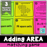 Adding Areas Matching Activity Game