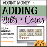 Adding Bills & Coins Together | Consumer Money Math | Life