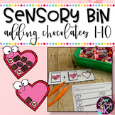 Adding Chocolates (1-10) Sensory Bin Activities