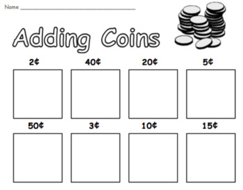 Preview of Adding Coins