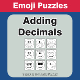 Adding Decimals - Emoji Picture Puzzles