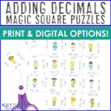 Adding Decimals through the Hundredths Place - Print & Dig