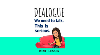 Preview of Adding Dialogue to Your Writing