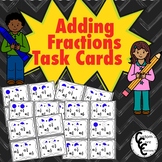 Adding Fraction Task Cards