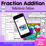 Adding Fractions | Color By Code Printable and Digital Pro