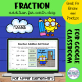 Adding Fractions | Earth Day Mystery Picture