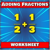 Adding Fractions Made Easy | Worksheet