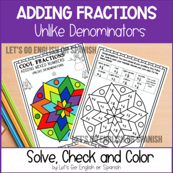 Adding Fractions Mixed Numbers |Math Key Words | Adding Mixed numbers ...