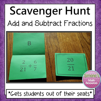 Add and Subtract Fractions with Unlike Denominators ...