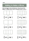 Adding Fractions to make a whole