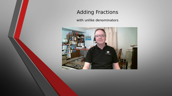 Preview of Adding Fractions with Unlike Denominators