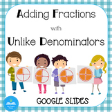 Adding Fractions with Unlike Denominators - Google Slides 