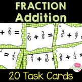 Add Fractions with Unlike Denominators Task Cards