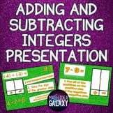 Adding and Subtracting Integers Presentation