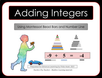 Preview of Adding Integers: The Montessori Way
