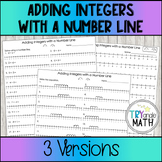 Adding Integers With a Number Line