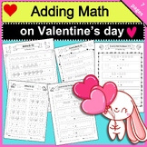 Adding with Pictures on Valentines day, Valentines activit