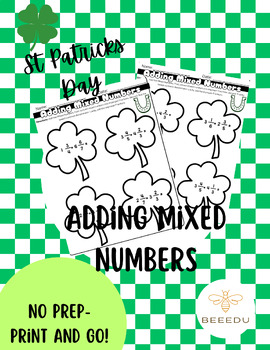 Preview of Adding Mixed Numbers