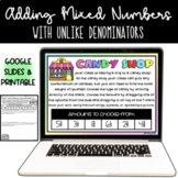 Adding Mixed Numbers Lesson Unlike Denominators - Google S