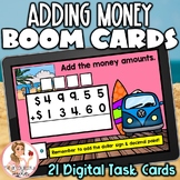 Adding Money Amounts with Regrouping BOOM Cards | Digital 