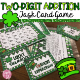 St. Patrick's Day Math Centers Addition Task Card Game