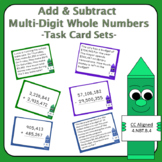 Adding & Subtracting Multi-Digit Whole Numbers 4th Grade T