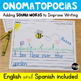 Adding Onomatopoeias: Writing with Sound Words