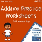 Addition Practice Worksheets