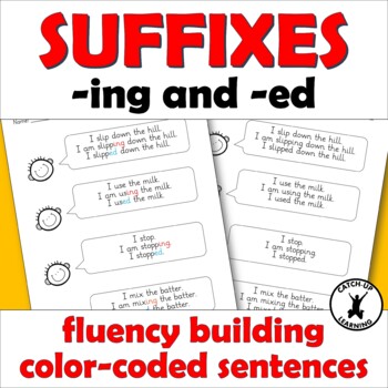 {adding SUFFIXES} {Inflectional endings} {dyslexia WORKSHEETS} | TpT