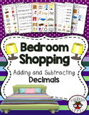 Adding & Subtracting Decimals Money Real World Activity- D