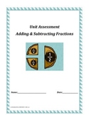 Adding & Subtracting Factions Assessment