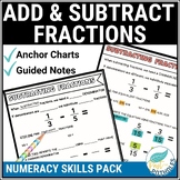 Adding & Subtracting Fractions Guided Math Reference Notes