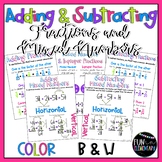 Adding & Subtracting Fractions - Mixed Numbers * PP & Goog