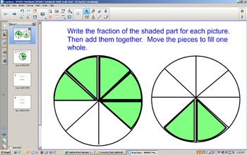 Preview of Adding & Subtracting Fractions Smart Lesson