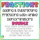 Adding & Subtracting Fractions with Unlike Denominators HU