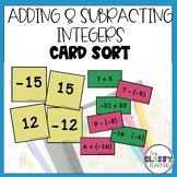 Adding and Subtracting Integers Sort