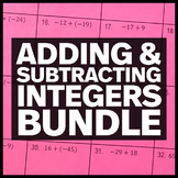 Adding & Subtracting Integers - Middle School Math Activit