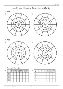 adding subtracting multi digit whole numbers 4nbt4 worksheets