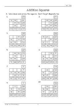 adding subtracting multi digit whole numbers 4nbt4 worksheets