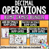 Add, Subtract, Multiply & Divide Decimal Operations Review