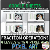 Adding Subtracting Multiplying Dividing Fractions Digital 