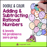 Adding & Subtracting Rational Numbers | Doodle Math: Twist