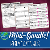 Adding, Subtracting and Classifying Polynomials - Notes, S