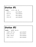 Adding, Subtracting, and Multiplying Polynomials Looping S