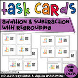 Adding & Subtracting with Regrouping {2 and 3 Digit Numbers}