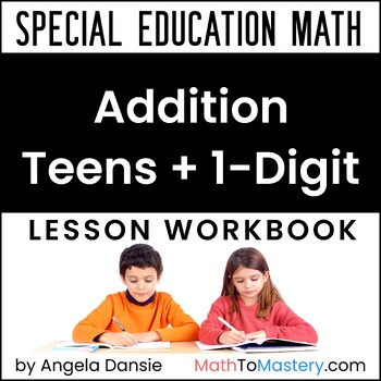 Preview of Adding Teens Plus 1-Digit Numbers, Counting On to Add 2-Digit & 1-Digit Numbers