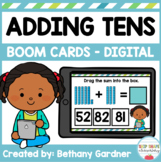 Adding Tens - Distance Learning - Boom Cards