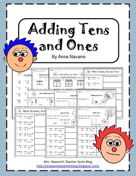 Preview of Adding Tens and Ones Packet