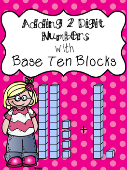 Preview of Adding Tens and Ones with Base Ten Blocks