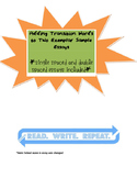 Adding Transition Words Practice
